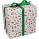 Cadeaupapier Kerst wit rood groen 50cm Tpk784818